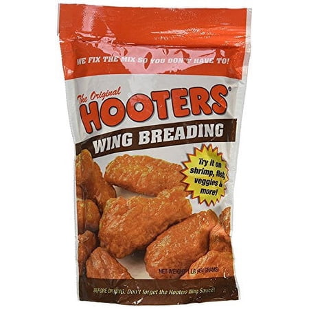 Hooter's Wing Breading Mix, 16-Ounce (Pack of 2)
