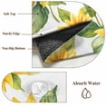 thumbnail image 6 of 6'x9' Area Rugs, Sunflower Indoor Outdoor Area Rug for Living Room Bedroom, Yellow Summer Botanical Pastoral Washable Bathroom Rugs Kitchen Floor Carpet Mats Home Decor Aesthetic, 6 of 8