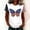 White, variant on MAIHAN 250 Years America Shirt Women Patriotic T-Shirt Plus Size American Flag Shirts Summer Baggy Tops Funny Tshirts Shirts for Women