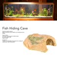 thumbnail image 3 of Cueva de Escondite de Peces Material de Resina Decoración de Pecera Cueva de Reptil Cueva de Escondite de Roca Pecera Pequeña Decoración de Escondite para Cíclidos ANGGREK  Otros, 3 of 8