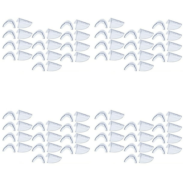 48 Pares de Gafas Protectoras Laterales, Protectores Laterales Antideslizantes para Gafas de Seguridad: Se Adapta una Anteojos PequeñOs una Medianos