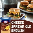thumbnail image 2 of Old English Pasteurized Process Cheese Dips Spread 5 oz in Jar for Home Kitchen Burger Sandwiches Bread Salsa Salad Crackers Chips Toast Holiday Delicious Food Snack Gift Basket Supplies - Pack of 4, 2 of 7