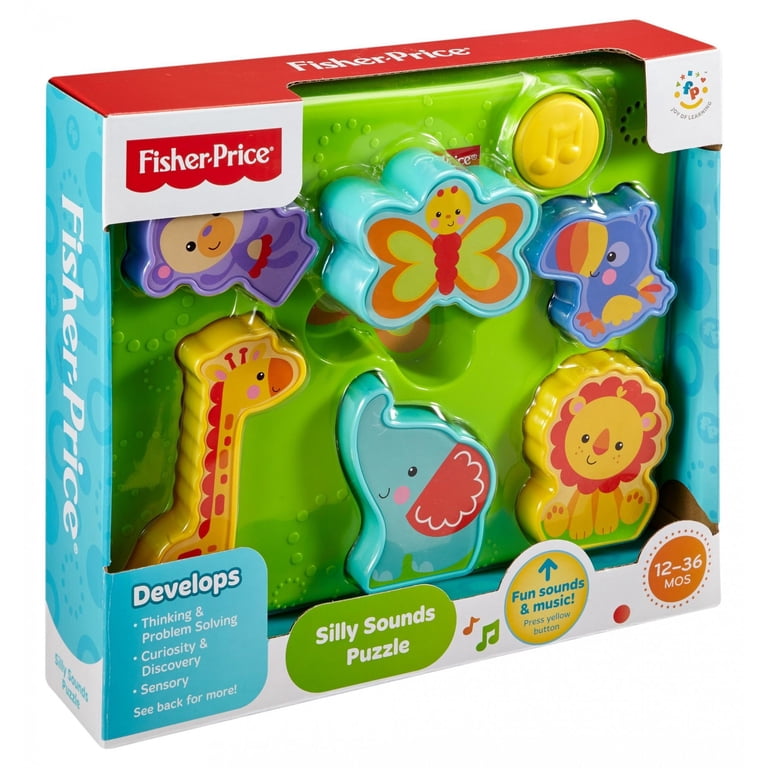 Fisher-Price Silly Sounds Animal Puzzle with Bright Colors & Music