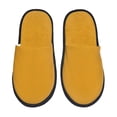 thumbnail image 1 of Fotbe Goldenrod Pantuflas Peludas para Mujer con Estampado, Zapatillas de Peluche, Zapatos de Invierno para Casa, Uso Interior y Exterior-Large, 1 of 8