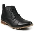 thumbnail image 2 of Metrocharm MC144 Men's Casual Mid-Top Lace Up Cap Toe Oxford Boot, 2 of 24