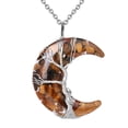 thumbnail image 2 of Collar Yinane Piedra Luna Cristal para Mujeres, 2 of 4