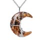 thumbnail image 2 of Collar Piedras Piedras es Colgante Collar Collar Colgante natural ojo de tigre, 2 of 4