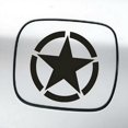 thumbnail image 2 of BRILLAR Adhesivo reflectante para coche con pentagrama, juego de 2 (negro, 12 cm), 2 of 5