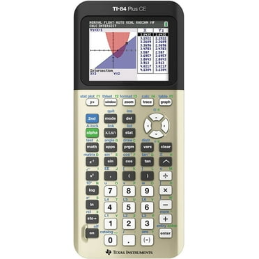 Texas Instruments TI-84 Plus CE Color Graphing Calculator, Black ...