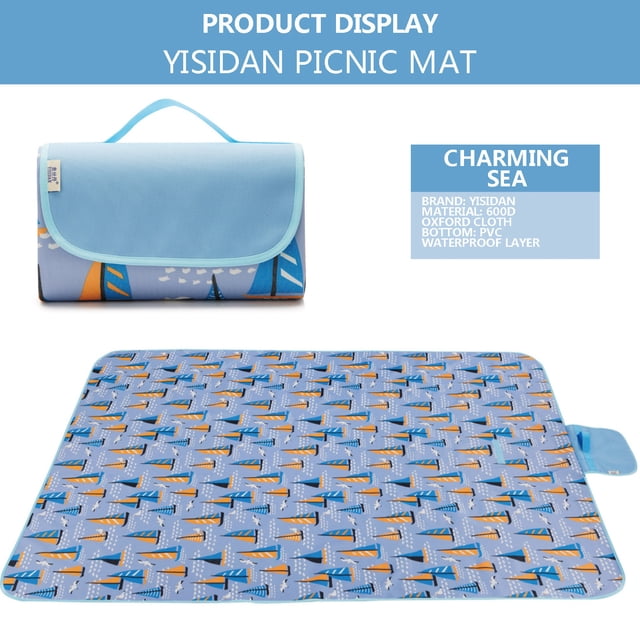 Mikilon Picnic Mat Moisture-proof Mat Beach Mat Outdoor Products Picnic Cloth For Picnic