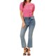 thumbnail image 2 of CAMISA DE BOTONES CON CUELLO PLEAT Y MANGAS PUFF FLORAL PARA MUJER INSPIRADA EN CHIC, SANDÍA L, 2 of 7