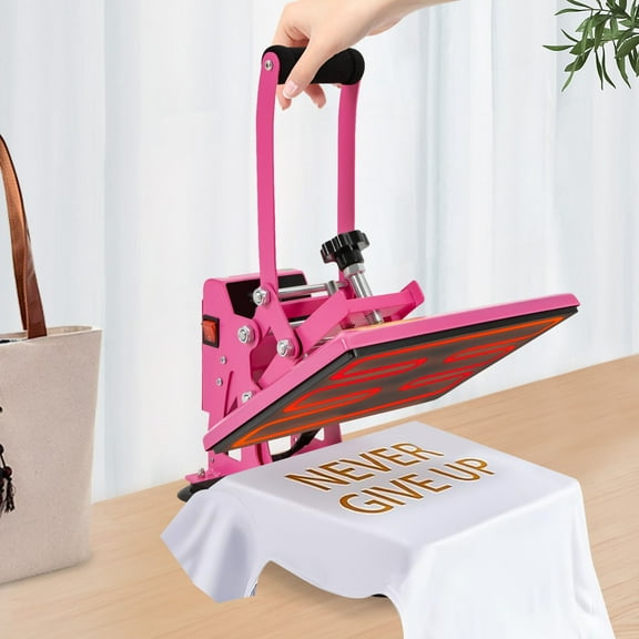 Heat Press Machine 11.8*9inch, Heat Press Machine for T Shirts, T Shirt Press Machine 700W Four-tube Heating Technology
