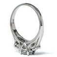 thumbnail image 3 of Pompeii 1ct Three Stone Diamond Ring Platinum (G/H,SI), 3 of 3