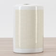 thumbnail image 3 of Ivory Ceramic Toothbrush Holder, Abstract Soft Pastel Colored Circular Round Shapes Pattern Simplistic and Design, Decorative Versatile Countertop for Bathroom, 4.5" X 2.7", Cream, by Ambesonne, 3 of 4