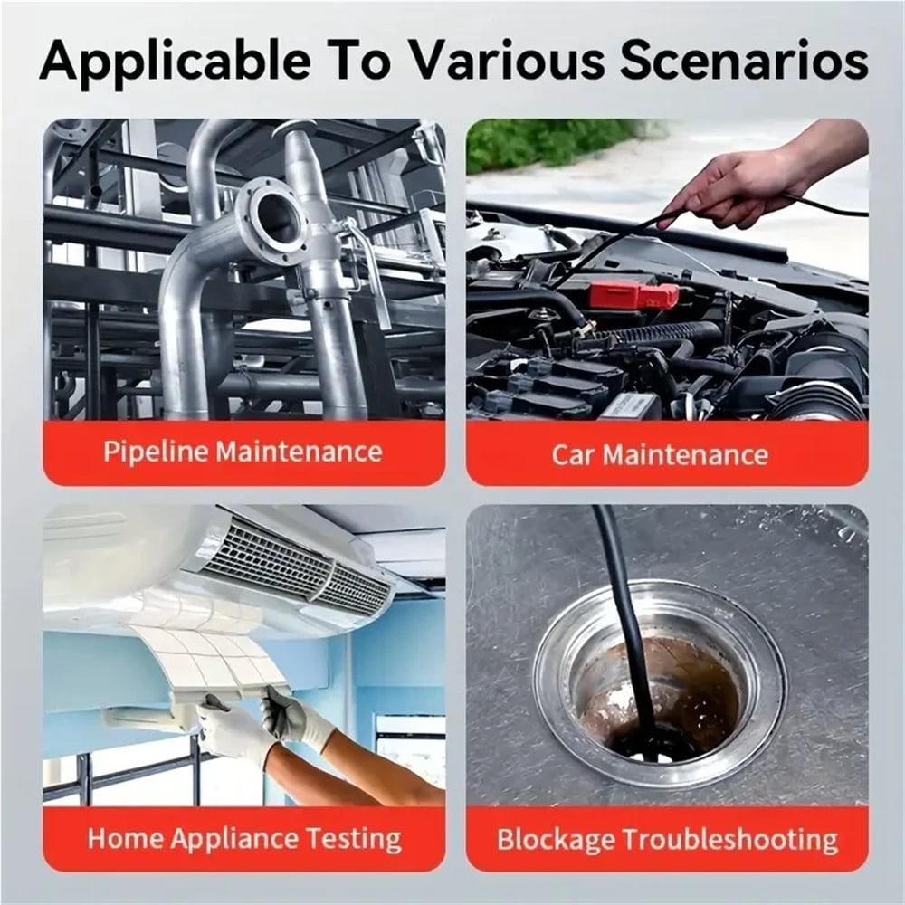 Industrial Rotary Piping Video Endoscope With Articulation Inspection Camera 360 High Quality For Smartphone Car Endoscope 1080p