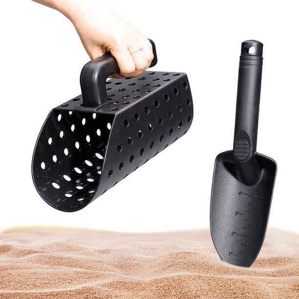 Detector de Metales Cgtredaw Herramientas Playa Pala para Arena Juego 2