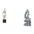 thumbnail image 1 of Estatua de arte abstracto,Estatua de arte abstracto Escultura de resina moderna,Colección creativa de figuras de resina y artesanías,Estatua de Guan Yin,Estatua de Guan Yin para decoración, 1 of 8