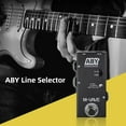 thumbnail image 3 of M-VAVE True Bypass ABY Line Selector Effect Pedal for Guitar Bass AB Switch Channel Box, 3 of 7