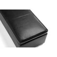 thumbnail image 4 of Baxton Studio Dennehy Black Brown Modern Ottoman, 4 of 6