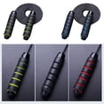 thumbnail image 2 of ziyahi Skipping Rope Tangle-Free Gym Fitness Speed Jump Rope Cable Ball Bearing Foam Handles Aerobic Exercise, 2 of 5