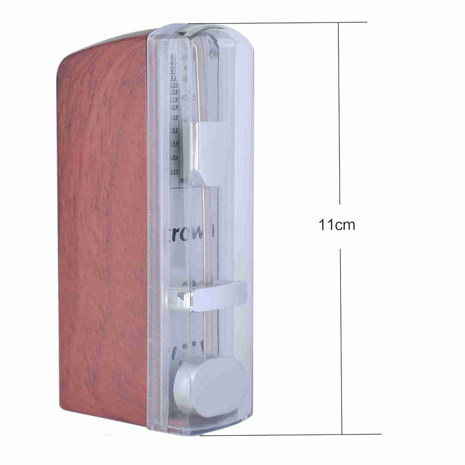 me Mini Mechanical Metronome, Portable Pocket Size with Wind Up Mechanism for Piano Guitar Violin Ukulele Chinese Zither Music Instrument