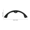 thumbnail image 2 of Phenofice 2Pcs Snowboard Edge Protect PBT Black Covers For Ski Bindings For Beginners, 2 of 8
