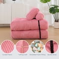 thumbnail image 3 of BYBYME Folding Sofa Bed,Convertible Floor Couch for Adult with Pillow with High Density Foam Filling,Comfort Floor Sofa Portable Chair for Bedroom Living Room,Pink,Single, 3 of 8