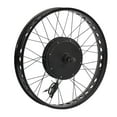 thumbnail image 1 of Electric Bike Motor Kit, Aluminium Alloy 48V 1500W 26x4.0 Inch Electric Bicycle Conversion Engine Motor Wheel Kit, 1 of 8