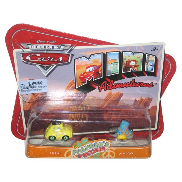 Disney Pixar Cars Mini Adventures Fillmore's Festival Luigi & Guido Toy