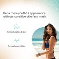 thumbnail image 2 of Mascarilla facial nocturna VITAMINS AND SEA BEAUTY, hidratante, 250 ml, con lavanda marina y manzanilla, 2 of 5
