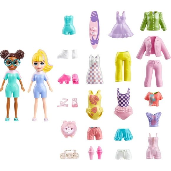 Polly Pocket Grand Coffret Mode Poupées et accessoires de mode