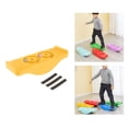 thumbnail image 4 of Balance Board, Board, Kids Exercise Learning Toy, Learning Toy for Body Training with Anti-slip Strips - Yellow, 4 of 10