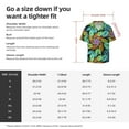 thumbnail image 7 of Sigee Hippie Style Print Men's Shirts Casual Button Down Short Sleeve Summer Beach Shirt Hawaiian Vacation Shirts Tee Shirt-Small, 7 of 7