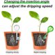 thumbnail image 3 of 12pack Small Synthetic Glass Watering Balls-2"diameter Drip Irrigation Bulbs-pvc Automatic Watering Equipment Banmo, 3 of 4