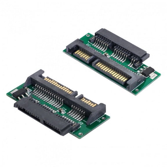 CY 1.8" Micro SATA SSD to 2.5" SATA HDD Hard Disk Drive Adapter PCB Work for Laptop Notebook
