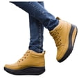 thumbnail image 5 of Women's Wedge Sandals Summer Open Toe Platform Buckle Strap High Heel Shoes Comfortable Breathable Beach Wedge Sandals Black 35, 5 of 9