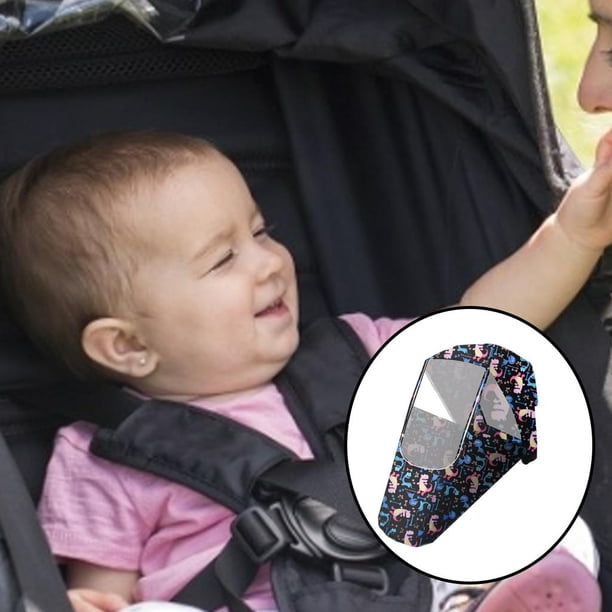 Housse De Pluie Universelle Pour Poussette – Imperméable, Anti-vent, Design Dinosaure, Ouverture U Facile