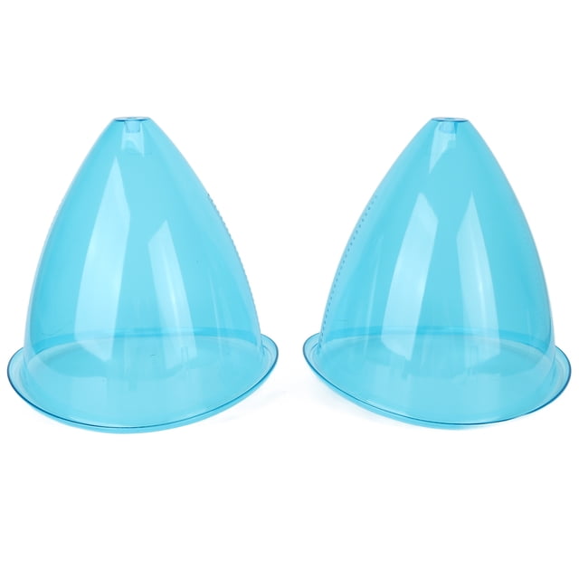 Juego de 2 ventosas para terapia de ventosas, accesorios para máquina de terapia de vacío y masaje de succión para glúteos XL (180 ml)