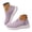Purple, variant on Women's Slip on Sneakers Breathable Platform Soft Sole Tennis Shoes Lightweight Athletic Gym Non Slip Work Shoes