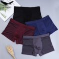 thumbnail image 2 of 4 unids/lote de calzoncillos para hombre, calzoncillos bóxer para hombre, calzoncillos cortos para hombre, bolsa Sexy para hombre, bañadores clásicos de verano 4xl 5xl 6xl 7xl 8xl Tan Jianjun unisex, 2 of 2