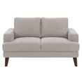 thumbnail image 3 of CorLiving Paris Modern Fabric Upholstered Plush Loveseat, 3 of 3