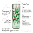 thumbnail image 6 of Mainstays Happy Holly Days Scented Candle, Holiday Pillar Candle, 9 oz, 6 of 6