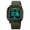 thumbnail image 5 of WEXOPE Waterproof Digital Watch with Steel Bracelet, 50M water resistant watch with night light, alarm and stopwatch, durable for outdoor sports,Multicolor D, 5 of 5