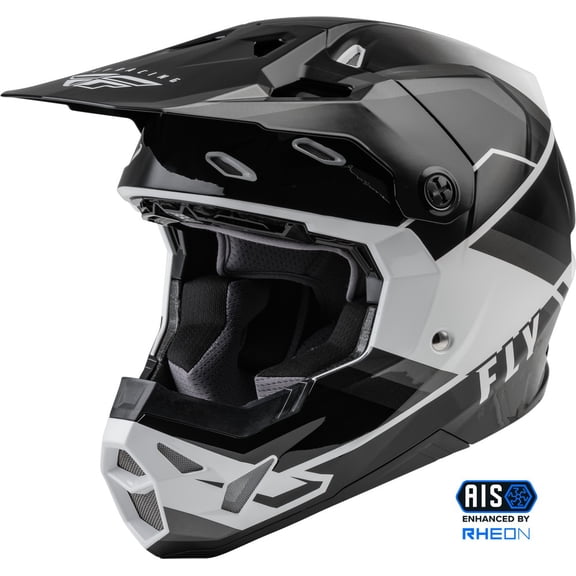 Fly Racing Formula Helmet - 2022 Model - CP Rush - Grey/Black/White - XL