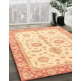 thumbnail image 2 of Ahgly Company Indoor Rectangle Abstract Brown Gold Oriental Area Rugs, 4' x 6', 2 of 6