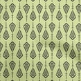 thumbnail image 1 of oneOone Velvet Lime Green Fabric Asian Floral Block Craft Projects Decor Fabric Printed By The Yard 58 Inch Wide, 1 of 3