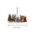 thumbnail image 3 of Teissuly Acrylic Decorative Ornaments, Cute Home Decoration Pendants, Cute Acrylic Pendants, Home Decoration Gifts Teissuly WER202311015861, 3 of 7