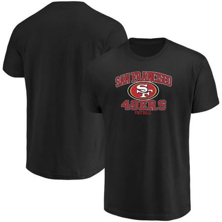 Men's Majestic Black San Francisco 49ers Greatness (Best T Shirt Shop San Francisco)