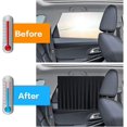 thumbnail image 5 of 2 Pcs Voiture Fenêtre Shade.privacy Stores Magnétiques Rideaux.car Fenêtre Rideaux Voiture, 5 of 5