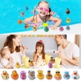 thumbnail image 5 of 20 Pcs Rubber Ducks, Random Assortment Mini Bulk Floater Duck Toys, Kids Baby Bath Pool Toys, Birthday Gifts, Party Favors for Toddlers 1-3, 5 of 8